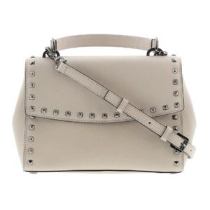 Michael kora leather satchel